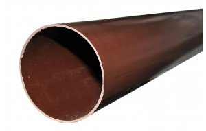 Труба водосточная ПВХ коричневая 3м