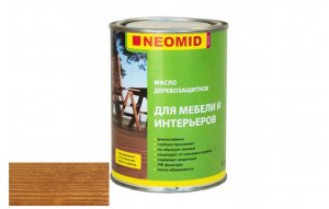 Неомид масло деревозащитное для мебели и интерьеров тик 0,75л