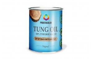 PROSTOCOLOR масло тунговое TUNG OIL 100% 0,75л